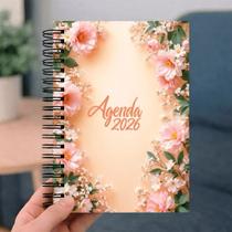 Agenda 2026 Coleção Floral 1 Dia Por Página
