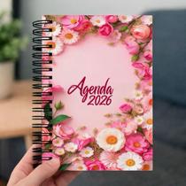 Agenda 2026 Coleção Floral 1 Dia Por Página Tema:20