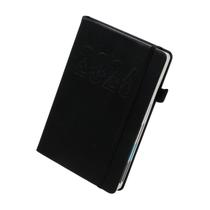 Agenda 2026 com Abertura Mensal Capa material sintético Importado PU Preto