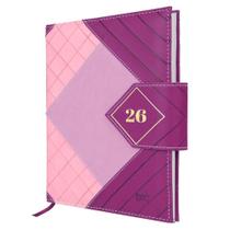 Agenda 2026 Diária Cost A5 336Págs Tons De Rosa Dac - Dac - Escritorio