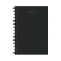 Agenda 2026 Diária Cristal Espiral 320 pgs Redoma Preta Agenda 2026 Diária Cristal Espiral 320 pgs Redoma Preta