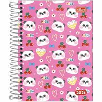 Agenda 2026 diária espiral Pepper feminina M4 Tilibra