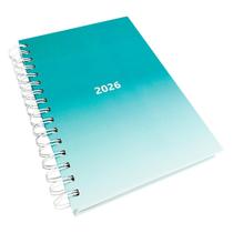 Agenda 2026 Espiral Anual Aurora Verde Executiva 168 Folhas