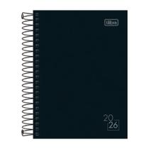 Agenda 2026 Espiral Basic Preta Tilibra