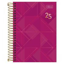 Agenda 2026 Exc Espiral Spot Feminina M5 Cp Sortida 12,9x18,7cm rosa chiclete