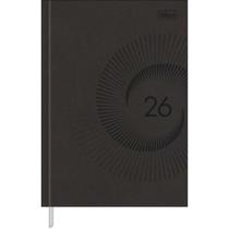 Agenda 2026 Executiva Costurada Pratika M6 Preta 14,5x20,5cm 003 - Cinza Agenda 2026 Executiva Costurada Pratika M6 Preta 14,5x20,5cm 003 - Cinza