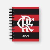 Agenda 2026 Flamengo Pequena Espiral Capa Dura 160 Páginas