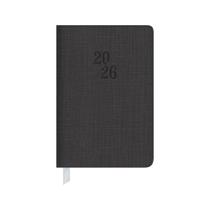 Agenda 2026 Redoma Costurada Semanal Vigo Preta 70x105mm Agenda 2026 Redoma Costurada Semanal Vigo Preta 70x105mm