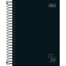 Agenda 2026 Spice Preta CD ESP 160F129X187 PCT.C/04
