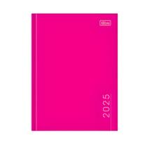 Agenda 2026 Tilibra Costurada Diária Pepper Rosa 123x166mm Agenda 2026 Tilibra Costurada Diária Pepper Rosa 123x166mm