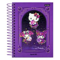 Agenda 2027 espiral Besties Forever 352 folhas Jandaia Cor:Lilás