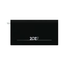 Agenda 2027 Redoma Costurada Semanal Málaga Preta 150x80mm