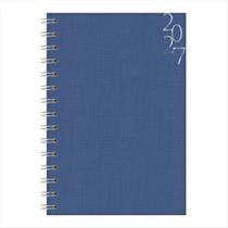Agenda 2027 Redoma diária granada 138x200mm com 384 folhas - Agenda 2027 Redoma diária granada 138x200mm com 384 folhas -