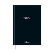 Agenda 2027 Tilibra Costurada Executiva Diária Napoli Preta 134x192mm Agenda 2027 Tilibra Costurada Executiva Diária Napoli Preta 134x192mm