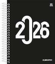 Agenda Anual Kbom Espiral 2026 de 160 Fls