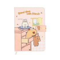 Agenda B6 132 Folhas 122 x 171mm Capivara UNISO