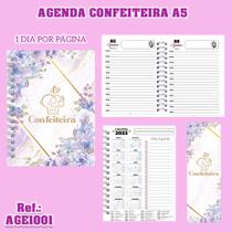 Agenda Confeiteira A5 (1 dia por página)