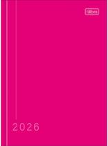 Agenda Costurada Diária 12,3 x 16,6 cm Pepper Rosa 2026 Tilibra 51082 Agenda Costurada Diária 12,3 x 16,6 cm Pepper Rosa 2026 Tilibra 51082