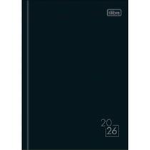 Agenda Costurada Diária 14,5 x 20,5 cm Spice Preta 2026 Agenda Costurada Diária 14,5 x 20,5 cm Spice Preta 2026