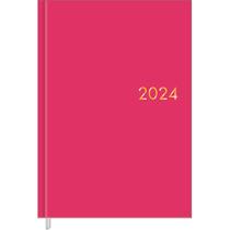 Agenda Costurada Napoli Rosa 2024 - Tilibra