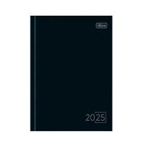 Agenda Costurada Spice Preta M6 2025 - Tilibra