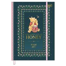 Agenda Costurada Ursinho Pooh 2027 Honey - Tilibra - Tendtudo