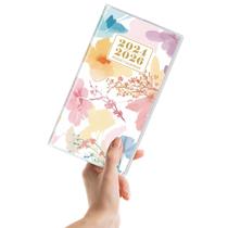 Agenda de bolso KONVINIT KONVINIT 2024-2026 Floral Monthly