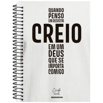 Agenda Devocional 2027 espiral Cristo 192 folhas Animativa Cor:Branco Agenda Devocional 2027 espiral Cristo 192 folhas Animativa Cor:Branco