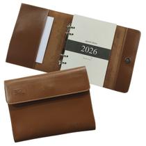 Agenda Diária 2026 107-R Personalizada Raffai Couros Agenda Diária 2026 107-R Personalizada Raffai Couros