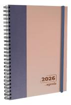 Agenda Diária Cinza E Bege 2026 - Editora Paulinas