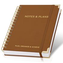 Agenda diária e caderno ZICOTO Aesthetic com programação horária