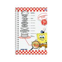 Agenda Diária Escolar Infantil Bob Esponja Espiral 352 Pag