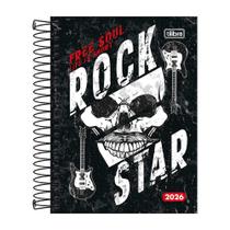 Agenda Diária Pepper Masculina 2026 - Rock - Tilibra