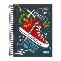 Agenda Diária Pepper Masculina 2026 - Tênis - Tilibra Agenda Diária Pepper Masculina 2026 - Tênis - Tilibra