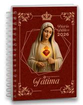 Agenda Diário Bíblico Canção Nova 2026 Nossa Senhora Fátima