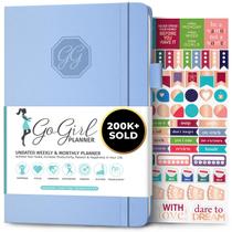 Agenda e organizador GoGirl tamanho A5 para mulheres azul claro Agenda e organizador GoGirl tamanho A5 para mulheres azul claro