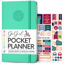 Agenda e organizadora GoGirl Pocket Weekly Emerald