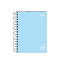 Agenda Espira Zip Colors M4 2027 Azul - Tilibra Agenda Espira Zip Colors M4 2027 Azul - Tilibra
