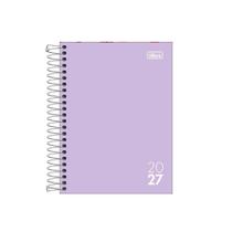 Agenda Espira Zip Colors M4 2027 Lilás - Tilibra Agenda Espira Zip Colors M4 2027 Lilás - Tilibra