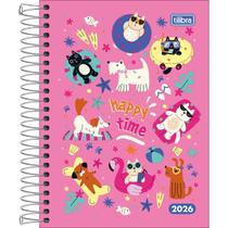 Agenda Espiral 2026 D+ 176 Folhas 11,7 x 16,4cm Feminina/Masculina M4 - Tilibra