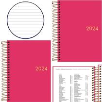Agenda espiral 5 unidade 2024 Napoli M5 planejamento Tilibra