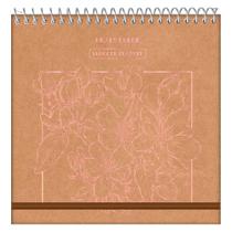 Agenda Espiral Blogger Planner Permanente Jandaia - Kraft Color 2