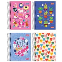 Agenda Espiral Capa Dura D+ Feminina 2026 - 11,7x16,4cm - Capas Sortidas - Tilibra FEMININO