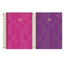 Agenda Espiral Capa Dura Spot 2026 - 20 X 27,5 cm - Capas Sortidas - Tilibra - FEMININO