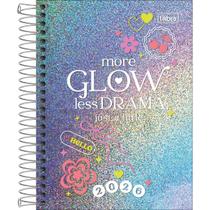 Agenda Espiral Diária 11,7 x 16,4 cm Glow 2026 - More Glow Less Drama