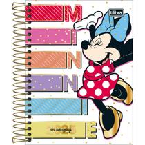 Agenda Espiral Diária 11,7 x 16,4 cm Minnie 2025 Tilibra 4664