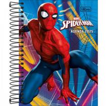 Agenda Espiral Diária 11,7 x 16,4 cm Spider-Man 2025
