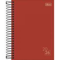 Agenda Espiral Diária 2026 14x20cm Spice Sortido - Tilibra Agenda Espiral Diária 2026 14x20cm Spice Sortido - Tilibra
