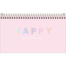 Agenda espiral happy de bolso 2021 64fls - tilibra