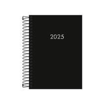 Agenda Espiral Napoli Preta M5 2025 - Tilibra